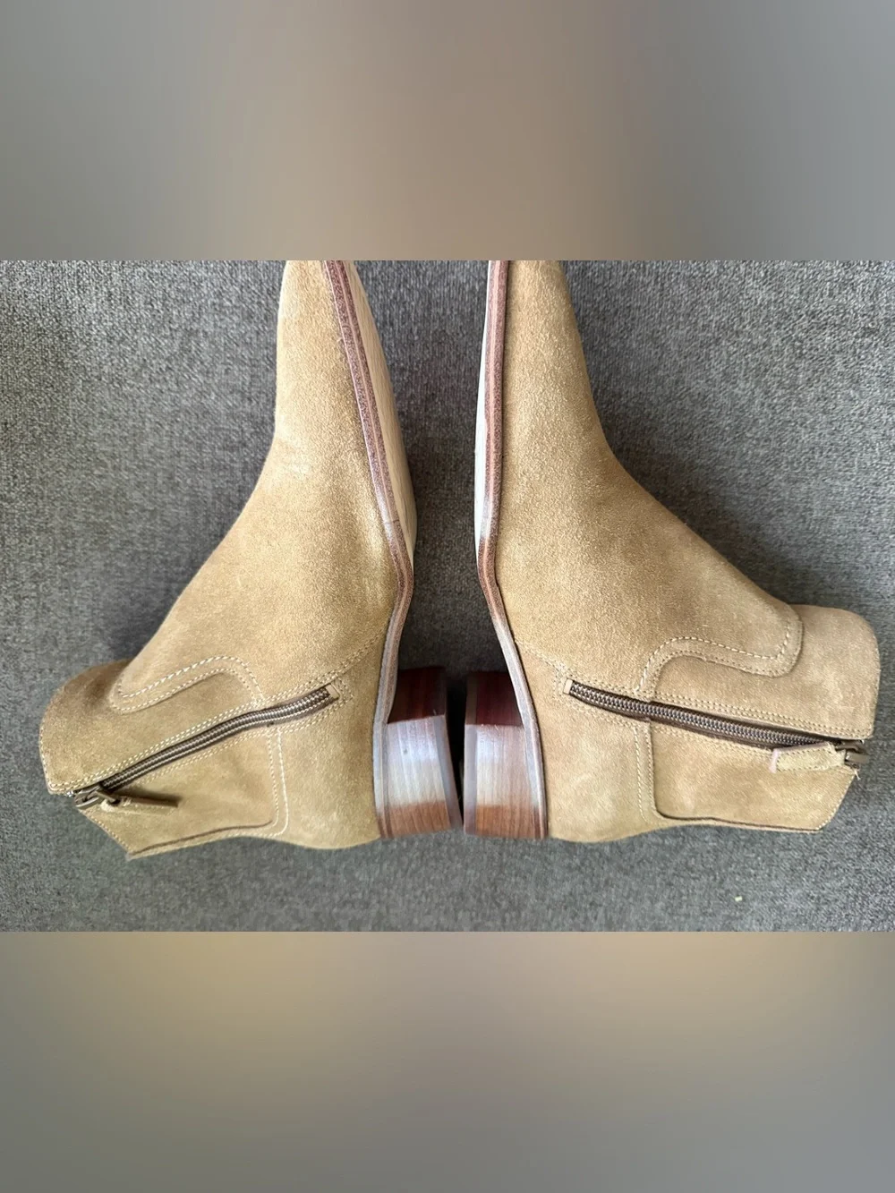Cole Haan Women's Suede Ankle Boot in Tan